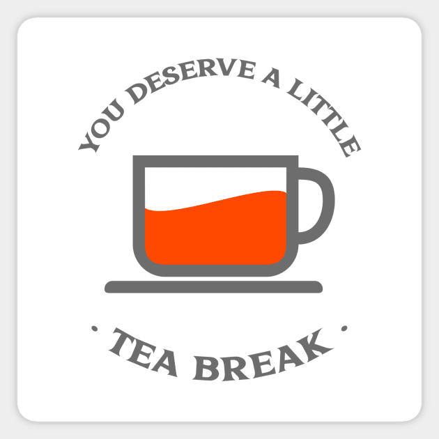 Tea Break Sticker by Octeapus